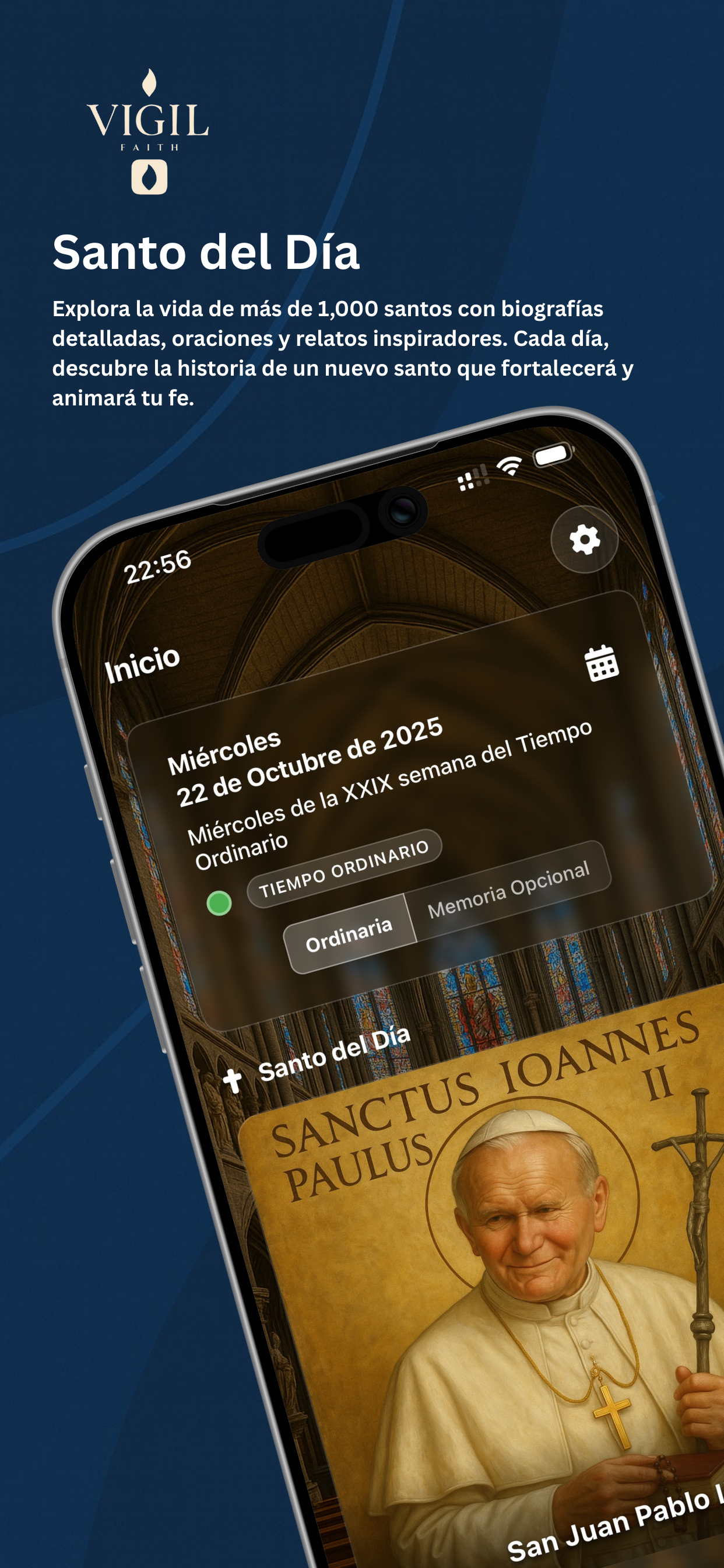 Captura de pantalla de la aplicación Vigil 1