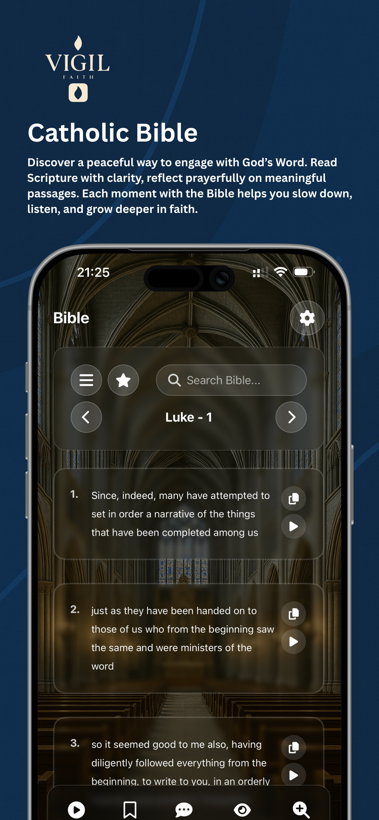 Vigil App Screenshot 2