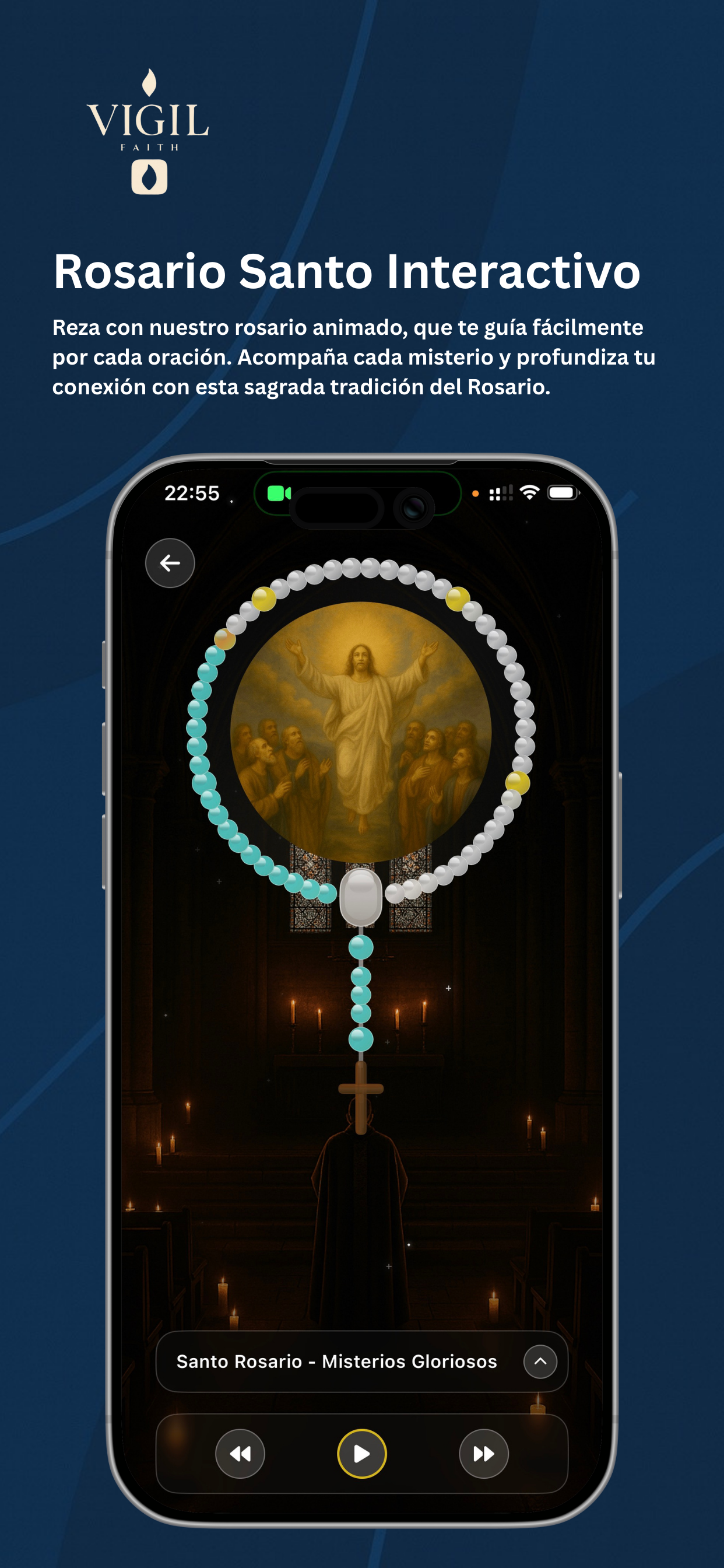 Captura de pantalla de la aplicación Vigil 3