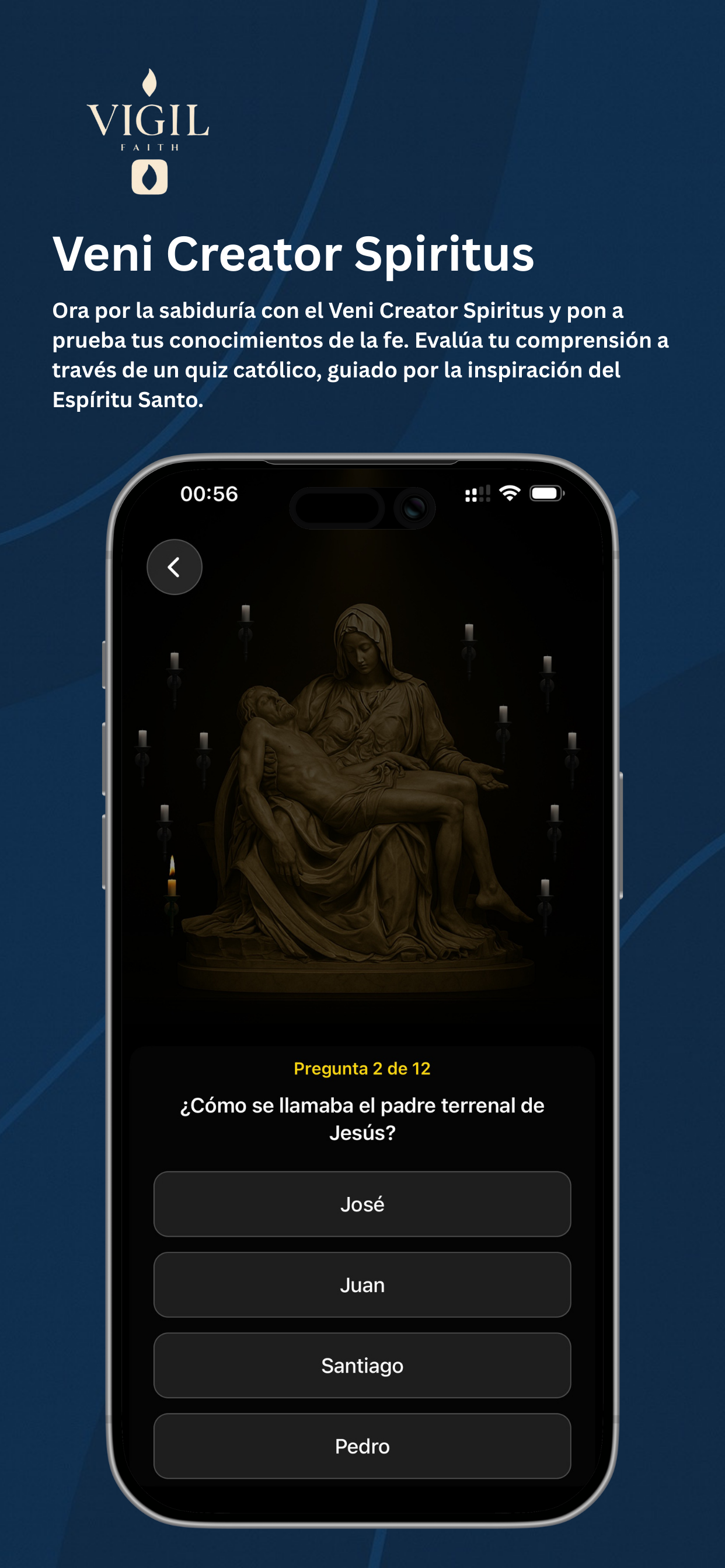 Captura de pantalla de la aplicación Vigil 5