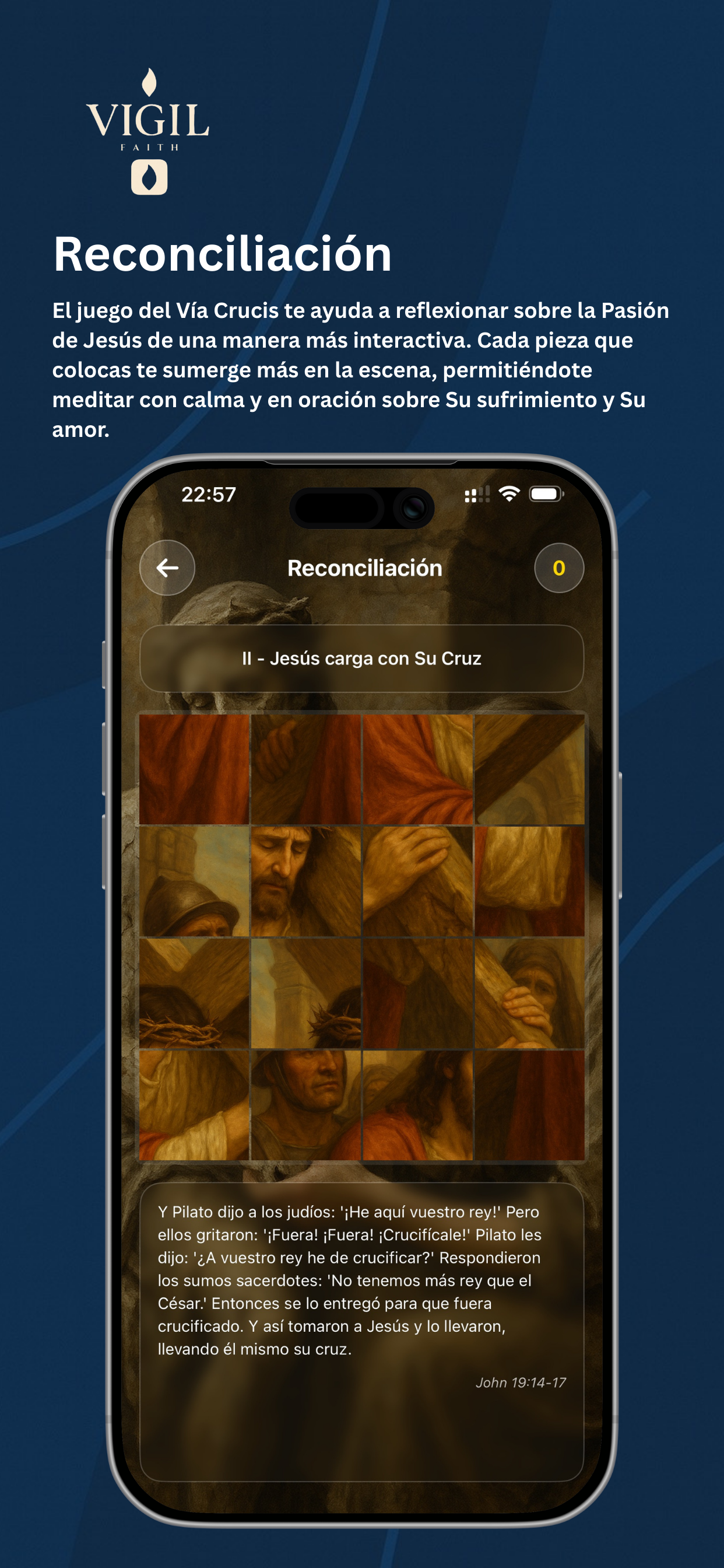 Captura de pantalla de la aplicación Vigil 7